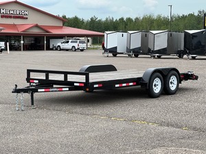 BRAND NEW 2021 WOODIES MANUFACTURING 18 EQUIPMENTCAR TRAILER NO RESERVE