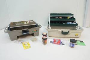 fishing tackle, tackle boxes