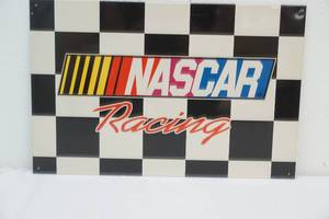 Nascar racing sign