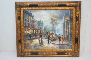 Walter  oil on canvas painting