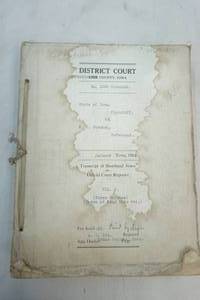 1922 court document