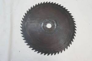 vintage buzz saw blade