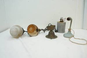 vintage lamp parts
