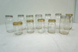 glass jars