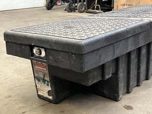 lot 40 image: Contico Heavy Duty Plastic Truck Toolbox