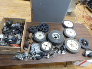 lot 17 image: Lot of Casters and Wheels