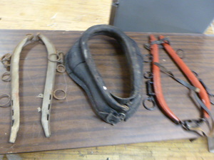 lot 21 image: 3 Horse Harnesses