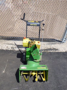 lot 33 image: John Deere Snow Blower