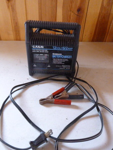 lot 42 image: Exide 12 Volt Manual Battery Charger