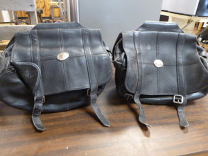 lot 92 image: 2 Motorcycle Saddle Bags