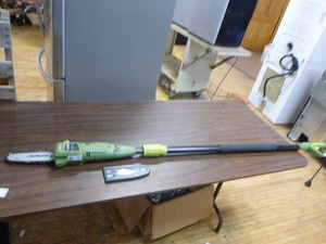 lot 104 image: Sunjoe Pole Saw
