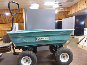 lot 125 image: DuraWorx Garden Dump Cart