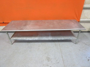 lot 20 image: SS Top Table 30x96x25