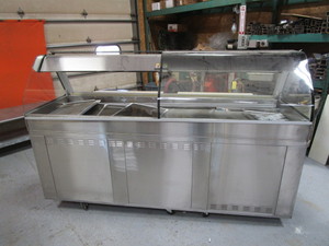 lot 21 image: Alto-Shaam PrepDisplay Cabinet 33x96x57