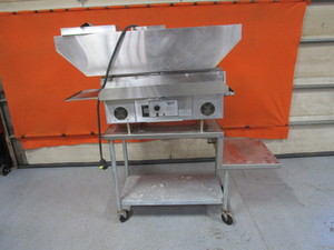 lot 1 image: Holman Conveyor Oven wCart