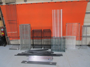 lot 17 image: Various NSF Racking (see pics)