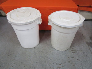 lot 30 image: (2) Garbage Cans
