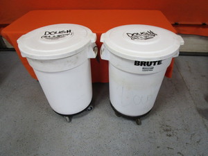 lot 31 image: (2) Garbage Cans