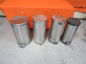 lot 34 image: (4) Garbage Cans