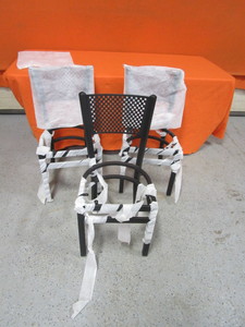 lot 69 image: (3) (New) Chair Frames