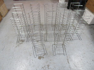 lot 45 image: (12) Wire Racks 12x12x27