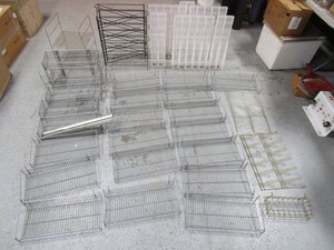 lot 46 image: Lot of Racking, Shelves & Misc. (see pics)