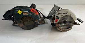 Two Circular Saws Black & Decker & Skilsaw G
