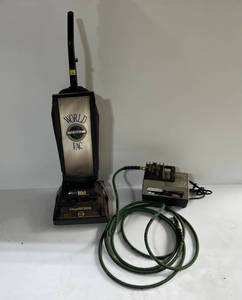 Eureka Mega Boss Upright Vacuum Cleaner & Sanborn  34 Horsepower Air Compressor (Both Work) G