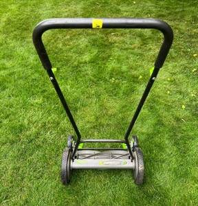 16 Earthwise Push Mower Barely Used s