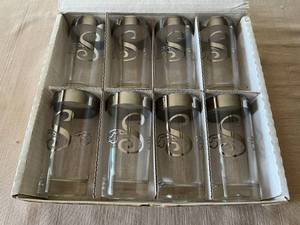 Group Of Vintage Queens Lusterware Ltd. Drinking Glasses Barely used ud