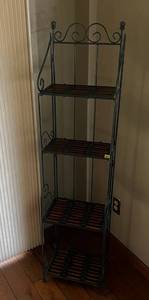 Ornate Metal Shelf 58T x 14W x 8D ud