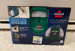 Bissell Little Green Carpet Cleaner (Used Once) d