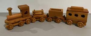 Handmade Wooden Train d