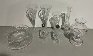 Large Group Of Waterford Crystal  d