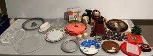 Group Of Misc. Items Including Lamps, Plate And More d