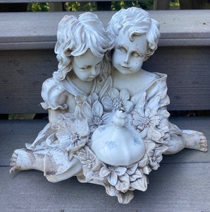 lot 106 image: Three Decorative Garden Figurines