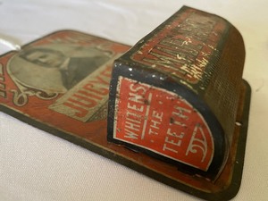 lot 77 image: Vintage Metal Juicy Fruit Match Holder
