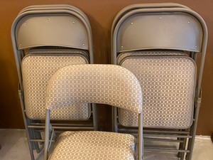 lot 56 image: Set of Eight Cosco Brand Folding Chairs