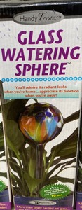 lot 165 image: (3) Glass Watering Spheres