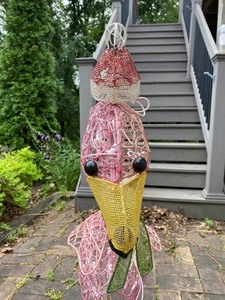 lot 139 image: Whimsical and Fun Light up Flamingo