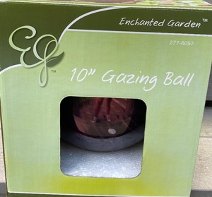 lot 122 image: New Enchanted Garden Gazing Ball