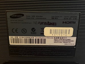 lot 181 image: Samsung Sync Master SA350 Monitor