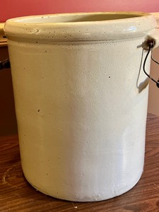 lot 16 image: Red Wing Six Gallon Crock with Handles