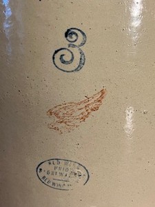 lot 17 image: Red Wing Three Gallon Crock