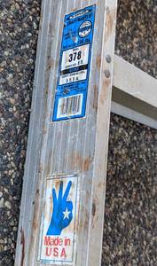 lot 225 image: Werner 8ft Ladder