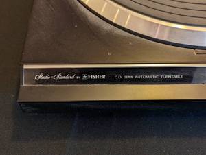 lot 248 image: Vintage Fisher Turntable