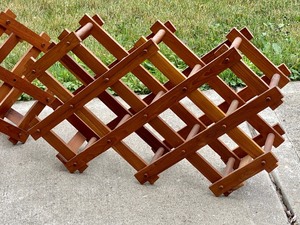 lot 198 image: Two Folding Wine Racks