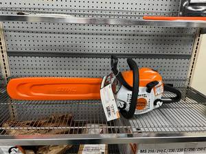 lot 2 image: New Stihl MS 211 Chain Saw