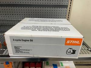 lot 61 image: Full Case Stihl HP Ultra 2-Cycle Engine Oil - 48Bottles