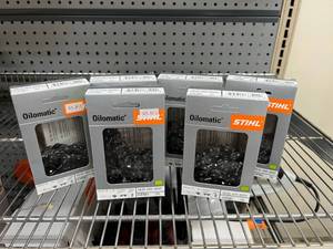 lot 71 image: Stihl Chain Saw Blades 63PM3 55